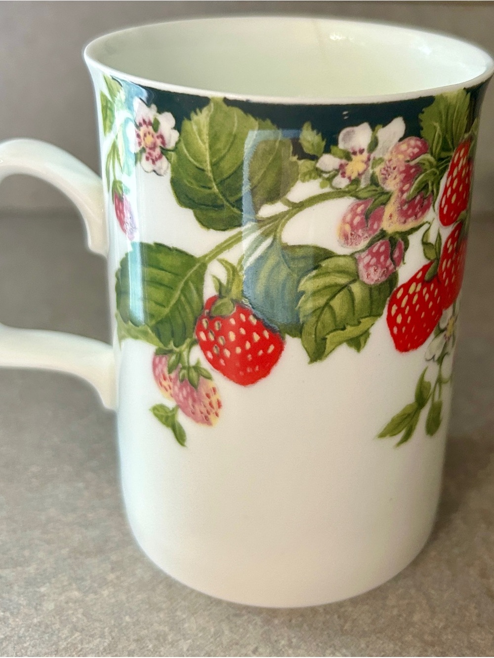 Westbury Bone China Strawberry Mug